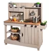 MUDDY BUDDY Buitenspeelkeuken "Explorer" Warm Grijs