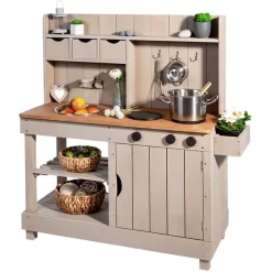 MUDDY BUDDY Buitenspeelkeuken "Explorer" Warm Grijs