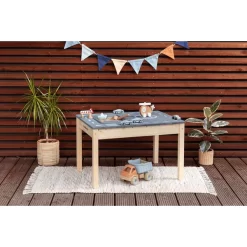MUDDY BUDDY Speeltafel Voor Buiten "Race Runner " Naturel Lavagrijs -Kinderen Buitenspeelgoed muddy buddy speeltafel voor buiten race runner naturel lavagrijs a412717 3