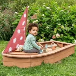 MUDDY BUDDY Zandbak "Seashell Diver" Cacaobruin -Kinderen Buitenspeelgoed muddy buddy zandbak seashell diver cacaobruin a412344 1