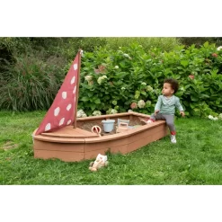 MUDDY BUDDY Zandbak "Seashell Diver" Cacaobruin -Kinderen Buitenspeelgoed muddy buddy zandbak seashell diver cacaobruin a412344 2