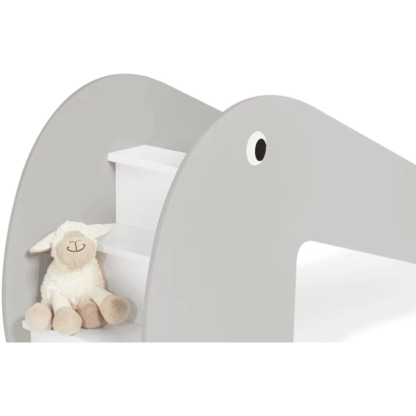 Pinolino Glijbaan Indoor Lotta Grijs/wit 3 Pinolino Glijbaan Indoor Lotta Grijs/wit - Afbeelding 3