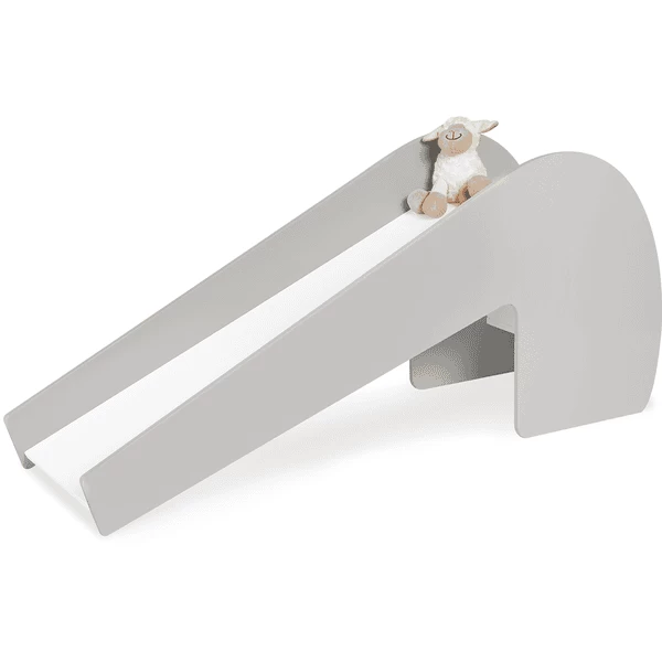 Pinolino Glijbaan Indoor Lotta Grijs/wit 1 Pinolino Glijbaan Indoor Lotta Grijs/wit