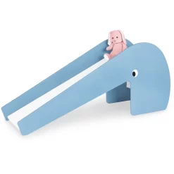 Pinolino Indoor Glijbaan Lotta, Blauw/wit -Kinderen Buitenspeelgoed pinolino indoor glijbaan lotta blauw wit a350335 4