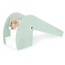 Pinolino Indoor Glijbaan Lotta, Groen/wit -Kinderen Buitenspeelgoed pinolino indoor glijbaan lotta groen wit a350326 2