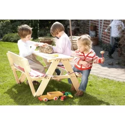 PINOLINO Kinder Picknicktafel Nicki Voor 4 Met Rugleuning 7 PINOLINO Kinder Picknicktafel Nicki Voor 4 Met Rugleuning -Kinderen Buitenspeelgoed pinolino kinder picknicktafel nicki voor 4 met rugleuning a047905 3