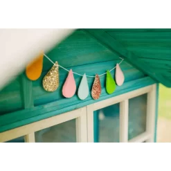 Plum® Houten Speelhuis -Kinderen Buitenspeelgoed plum houten speelhuis a261269 2