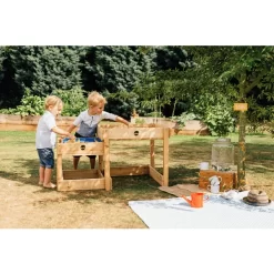 Plum® Sandy Bay Zand- En Watertafel -Kinderen Buitenspeelgoed plum sandy bay zand en watertafel a243576 4