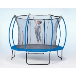 Plum ® Springsafe Trampoline Colour S 305 Cm Met Veiligheidsnet, Blauw -Kinderen Buitenspeelgoed plum springsafe trampoline colour s 305 cm met veiligheidsnet blauw a308811 3