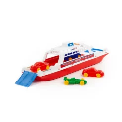 POLESIE® Veerboot Met 4 Autos -Kinderen Buitenspeelgoed polesie veerboot met 4 autos a270264 3