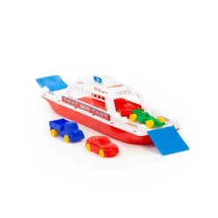 POLESIE® Veerboot Met 4 Autos -Kinderen Buitenspeelgoed polesie veerboot met 4 autos a270264 4