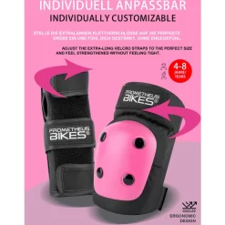 PROMETHEUS BICYCLES ® Beschermers Pads Set 6 In 1 Roze 8 PROMETHEUS BICYCLES ® Beschermers Pads Set 6 In 1 Roze -Kinderen Buitenspeelgoed prometheus bicycles beschermers pads set 6 in 1 roze a403277 3