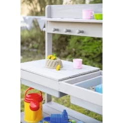 Roba Outdoor Kinder Keuken Met Speelbak FUN -Kinderen Buitenspeelgoed roba outdoor kinder keuken met speelbak fun a271028 4