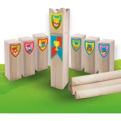 SES Creative SES Creativ E® Kubb Junior -Kinderen Buitenspeelgoed ses creativ e kubb junior a338342 3