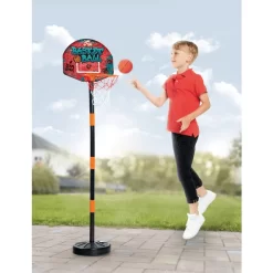 Simba Basket Balset Met Standaard -Kinderen Buitenspeelgoed simba basket balset met standaard a337488 4