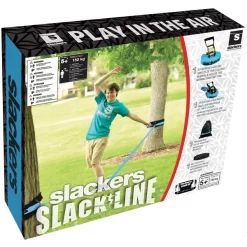 Slackers® Slackline Classic Plus Teaching Line 9 Slackers® Slackline Classic Plus Teaching Line -Kinderen Buitenspeelgoed slackers slackline classic plus teaching line a286625 4