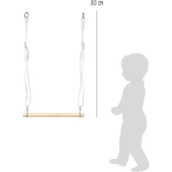 Small Foot ®Houten Trapeze -Kinderen Buitenspeelgoed small foot houten trapeze a304571 3