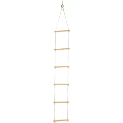 Small Foot ® Touwladder -Kinderen Buitenspeelgoed small foot touwladder a351538 2