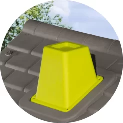 Smoby Speelhuis Neo Jura Lodge Accessoires Schoorsteen -Kinderen Buitenspeelgoed smoby speelhuis neo jura lodge accessoires schoorsteen a258691 4