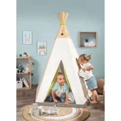 Smoby Speeltent Tipi 9 Smoby Speeltent Tipi -Kinderen Buitenspeelgoed smoby speeltent tipi a307193 4