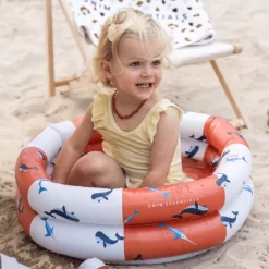 SWIM ESSENTIALS Swim Essential S Opblaasbaar Zwembad Rood- White Whale -Kinderen Buitenspeelgoed swim essential s opblaasbaar zwembad rood white whale a384375 3