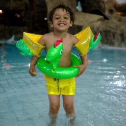 SWIM ESSENTIALS Swim Essential S Opblaasbare Split Ring Dinosaurus 55 Cm -Kinderen Buitenspeelgoed swim essential s opblaasbare split ring dinosaurus 55 cm a359640 1