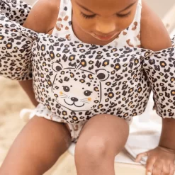 SWIM ESSENTIALS Swim Essential S Puddle Jumper Beige Luipaard 7 SWIM ESSENTIALS Swim Essential S Puddle Jumper Beige Luipaard -Kinderen Buitenspeelgoed swim essential s puddle jumper beige luipaard a359868 2