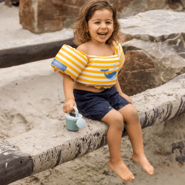 SWIM ESSENTIALS Swim Essential S Puddle Jumper Yellow - White Whale 2 SWIM ESSENTIALS Swim Essential S Puddle Jumper Yellow - White Whale - Afbeelding 2