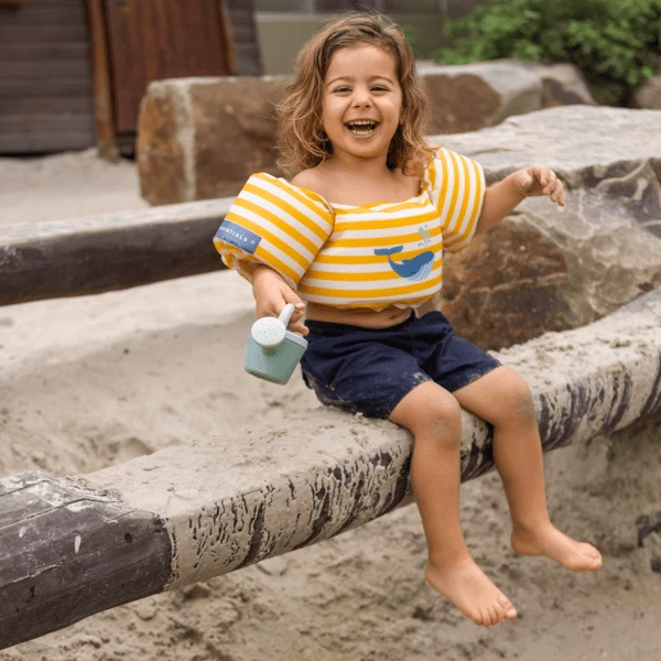 SWIM ESSENTIALS Swim Essential S Puddle Jumper Yellow - White Whale 3 SWIM ESSENTIALS Swim Essential S Puddle Jumper Yellow - White Whale - Afbeelding 3