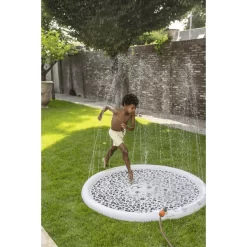 SWIM ESSENTIALS Swim Essential S Sprinkler Mat Leopard Beige -Kinderen Buitenspeelgoed swim essential s sprinkler mat leopard beige a384601 2