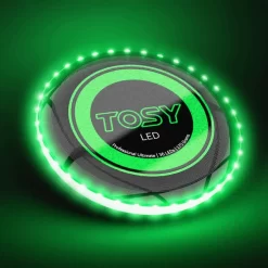 XTREM Speelgoed En Sport - TOSY Ultimate Disc LED, Groen -Kinderen Buitenspeelgoed xtrem speelgoed en sport tosy ultimate disc led groen a371381 2