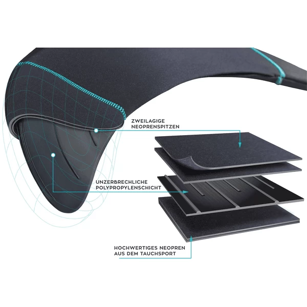 XTREM Toys And Sports - Fin Fun Hawaiian Sun, Adult S (40-42) 5 XTREM Toys And Sports - Fin Fun Hawaiian Sun, Adult S (40-42) - Afbeelding 5