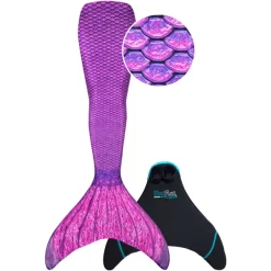 XTREM Toys And Sports FIN FUN Zeemeermin Mermaidens Original Maat L Asia Magenta
