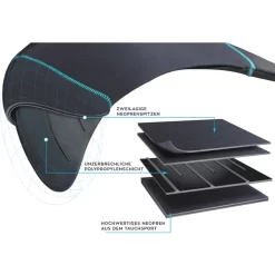 XTREM Toys And Sports - FIN FUN Zeemeermin Mermaidens Original Maat M, Rainbow Reef -Kinderen Buitenspeelgoed xtrem toys and sports fin fun zeemeermin mermaidens original maat m rainbow reef a272328 4